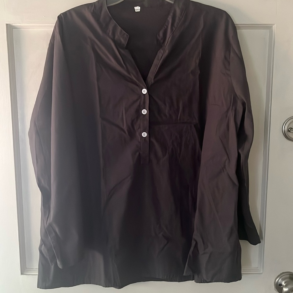Charcoal Gray X-Large Shirt/Tunic